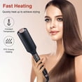 thumbnail image 3 of Adjustable Temperature Hair straightener Clipper Wide Plate Iron Fluffy Electric Clipper, 3 of 5