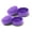 Purple, variant on 4PCS Top Glides Walker Glide Covers for Rubber Walker Tips (sold separately) - 2 Pairs (White)