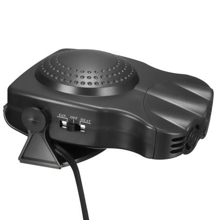 Viworld Portable Car Cooler, Auto Electronic Air Conditioner Fan Fast Cooling 12V 150W Car Heater, Plug Adjustable Thermostat in Cigarette Lighter, 2 in 1 Heating/Natural Wind Function