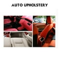 Premium Grade Vinyl Fabric Faux Leather Seat Replace Upholstery Restore