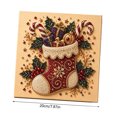 thumbnail image 3 of Christmas Pearl Bead Art Kit,Xmas Theme Bead Art DIY Craft Set for Festive Wall Decor Crafting Handmade Holiday Gift, 3 of 7