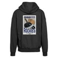 thumbnail image 3 of Men's Levelwear Black Colorado Rockies Uphill Cooperstown Collection Core Logo Full-Zip Hoodie, 3 of 3