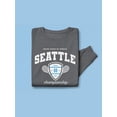 thumbnail image 3 of College Tennis School Seattle Sweatshirt Men -Image by Shutterstock, Male Small, 3 of 4