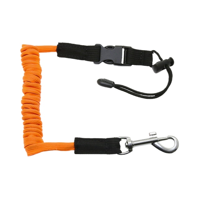 FLhrweasw Correa Remo para Kayak Cuerda Antipérdida Accesorios para Kayak Liberación Rápida (naranja)