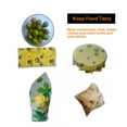 thumbnail image 4 of Emballages Alimentaires en Cire d'Abeille Lavables Réutilisables pour Sandwich, 4 of 8