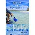 thumbnail image 2 of Mini Fluke Compact Anchor with Line and Case, 2 of 11