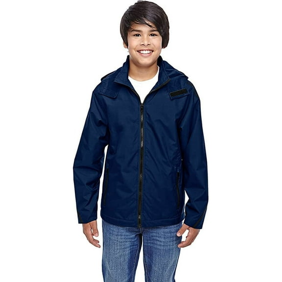 TEAM 365 Conquest Youth Jacket with Fleece Lining TT72 DARK NAVY - S