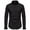 Black, variant on cllios Mens Dress Shirts Slim Fit Ruffle Round Neck Wrinkle Free Formal Shirts Youth Long Sleeve Casual Button Down T Shirt Lightweight Solid Business Shirts