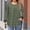 Green, variant on Womens Plus Size Tops Long Sleeve Shirts Crew Neck Flowy Tunic Fall Casual Loose Blouse 1X-5X