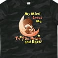 thumbnail image 4 of Inktastic My Mimi Loves Me to the Moon and Back Boys or Girls Toddler T-Shirt, 4 of 5
