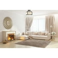 thumbnail image 2 of Volume Lighting V4203 3 Light 15" Wide Semi-Flush Drum Ceiling Fixture - Bronze, 2 of 2