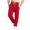 Red, variant on Sweatpants for Men Open Bottom Mens Fleece Lined Sweatpant with Pockets Side Stripe Gym Workout Loungewear Pant