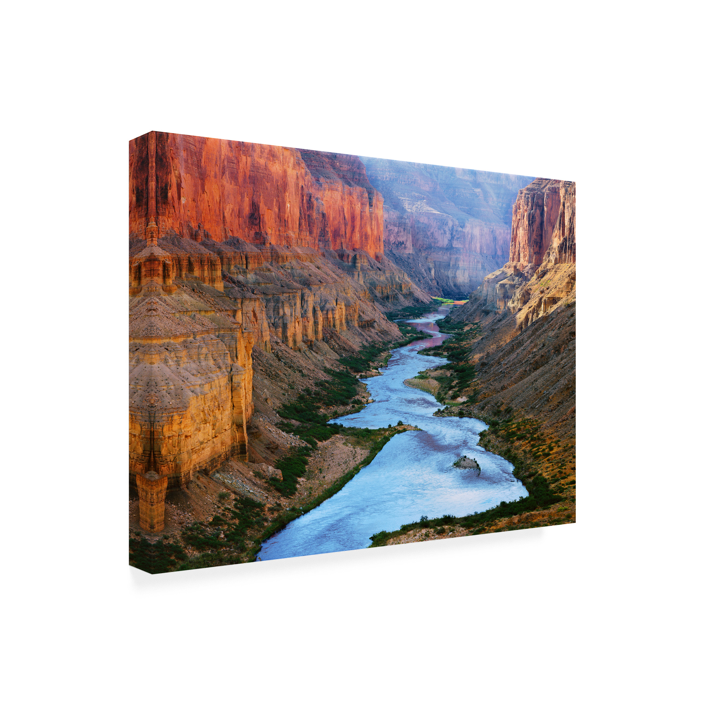 John Gavrilis 'Mile 52 Colorado River' Canvas Art