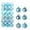 Sky Blue, variant on AZXY 36PCS Christmas Ornaments Balls,Christmas Tree Decorations Pink,Christmas Tree Ornaments Balls Sets Hanging Xmas Holiday Wedding Decor Glitter 1.18 Inches