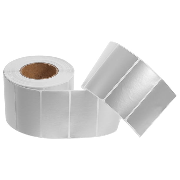 Etiquetas adhesivas de impresión de código de barras, etiquetas adhesivas para impresora, etiquetas adhesivas en blanco, etiquetas de correo grandes en blanco, 1000 Uds.
