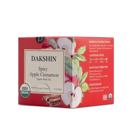 Organic Spicy Apple Cinnamon Tea - Cozy by Dakshin