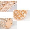 thumbnail image 5 of Almacenamiento de brochas de maquillaje de cristal - Organizador de cosméticos Porta brochas de maquillaje Dorado 9*12cm TUNC Sencillez, 5 of 5