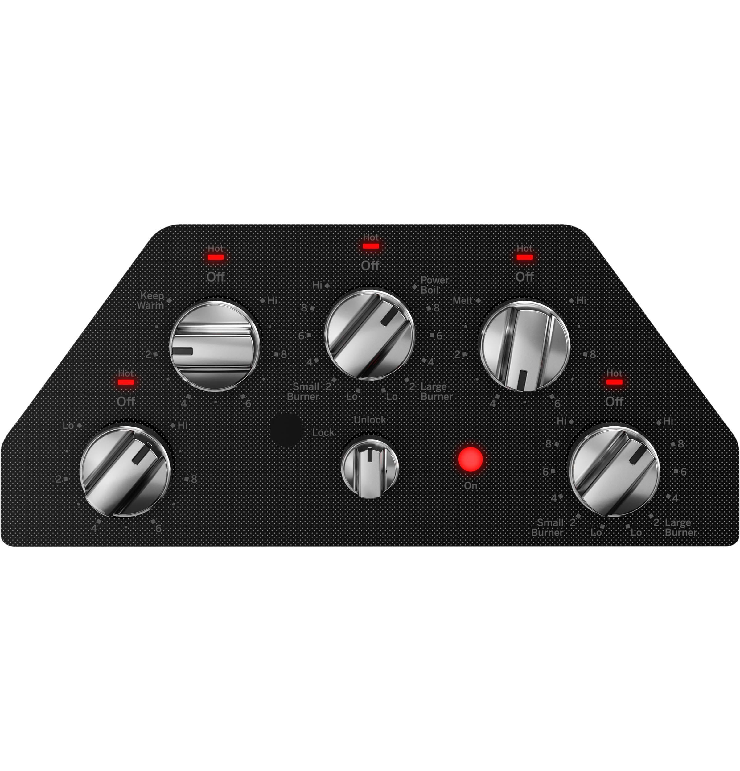 GE® 30" Built-in Knob Control Electric Cooktop, Model JEP5030STSS in Stainless Steel