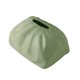 thumbnail image 1 of Dispensador de pañuelos faciales arrugados para oficina, estuche decorativo para coche Verde, 1 of 9