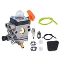 thumbnail image 2 of Carburetor for , High Reliability Professional Manufacturing Carburetor Set  Aluminum Material  for  FS100R for Garden, 2 of 8