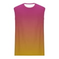 thumbnail image 4 of ZZwxWA Workout Tank Tops for Men Prime Loose Fit Casual Workwear Blouse Sleeveless Oversize Male Tops Quick-Dry Crew Neck Breathable Shirt Fashion Summer Tank Tops Sports Printed Clothing, 4 of 4