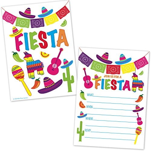 Free Printable Blank Mexican Fiesta Invitations Printable Templates