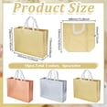 thumbnail image 2 of 18Pcs 3 Colors Eco-Friendly Non Woven Fabric Extra Large Reusable Gift Bags With Handles Rectangle Mixed Color diy, 2 of 5