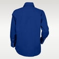 thumbnail image 3 of Flame Resistant FR Shirt - 88/12 (4XLarge, Royal Blue), 3 of 5