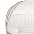 thumbnail image 5 of Intex Inflatable Canopy Island Float Lounge + AC Electric Air Pump w/ 3 Nozzles, 5 of 10