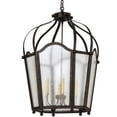 thumbnail image 6 of Meyda 197359 32 in. Citadel 6 Light Pendant - Gold & Clear, 6 of 6
