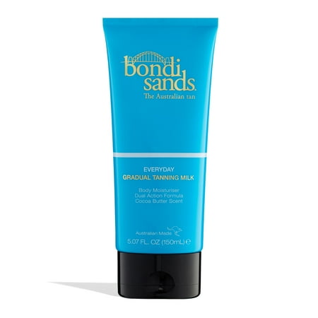 Bondi Sands Everyday Gradual Self Tanning Milk Lotion, Body Moisturizer, Cocoa Butter, 5.07 fl oz