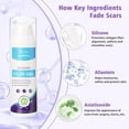 thumbnail image 3 of Silicone Scar Gel For Face Body Smooths Scar Texture Gentle Skin Care 1.7oz, 3 of 7