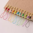 thumbnail image 4 of 10PCS DIY Charm Straps with Lobster Clasp Colorful Lanyard Cords Braided Rope Straps for Phone Charms, USB Drives, Keychains, Jewelry Making, Crafts, Purse & Name Tag Accessories, 4 of 5