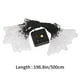 thumbnail image 3 of Water Droplet Light String 5M 20 LED Indoor Water Droplet Light Battery Powered Water Droplet Light Outdoor Garden Light String Suitable For Households, 3 of 6
