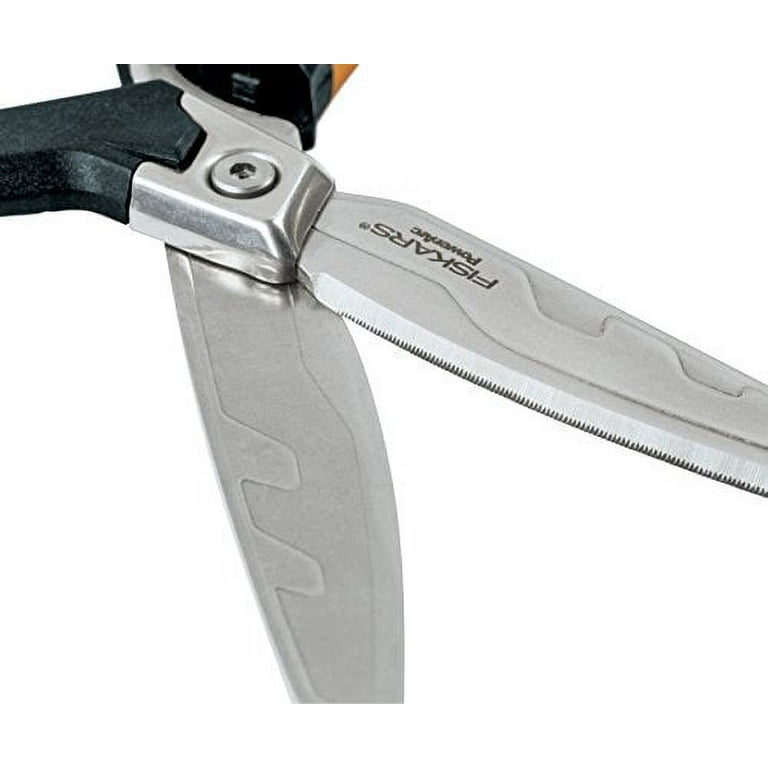 Fiskars PowerArc Heavy Duty Utility Snip Scissors Silver