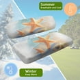 thumbnail image 5 of Yuyamidu Starfish Cart Backrest Bench Seat Cover Full Set of 2 Beach Golf Cart Back Rest Seat Cover Suits Club Car and More 2-Seat Golf Carts Universal Golf Cart Accessories, 5 of 7