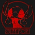 thumbnail image 2 of Girl's Lilo & Stitch Smiling Big in Red  Graphic Tee Black X Large, 2 of 4
