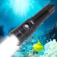 thumbnail image 1 of Dive Light, Professional 1200LM Diving Flashlight  for Camping, 1 of 7