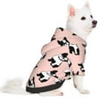 thumbnail image 2 of Goofa French Bulldog1 Pattern Small Dog Sweater Hoodies Pet Grey Hooded Soft Fleece Sweatshirts with Pocket Fall Winter Puppy Cat Sweaters Warm Clothes-X-Small, 2 of 8