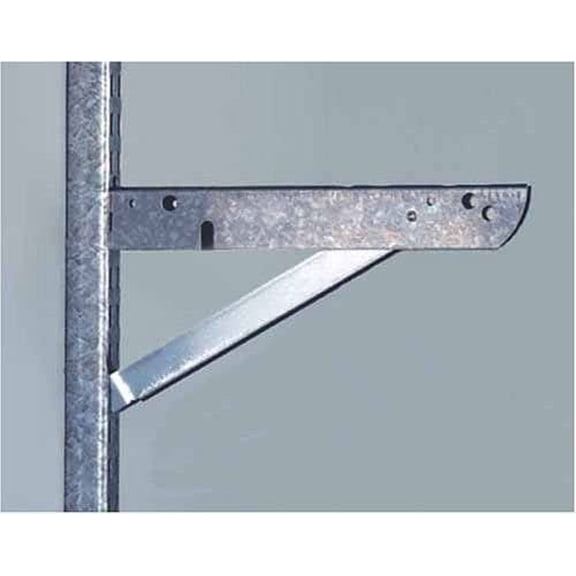 John Sterling Fast Mount Bracket With Support BK-0103-14 - Double Bracket - 13" Silver