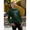 thumbnail image 2 of Modern Hysteria Techno Style Sweatshirt Men -Image by Shutterstock, Male x-Large, 2 of 4