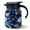 Blue, variant on Natubeau Stainless Steel Hot Drink Insulated Flask, Red 1000ml Vintage Floral Pattern Tea Thermos, Thermal Teapot with Infuser and Lid, Tea Infuser Pot