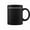 Black, variant on Resting Beard Face Coffee Mugs