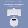thumbnail image 5 of Touchless Toilet Flush Kit, Automatic Flush, External Infrared Sensor Hands-Free Flush, IPX5 Waterproof Auto Flush (1 Set), 5 of 5