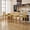 Green, variant on MIKIBAMA Counter Height Bar Stools Set of 2, Rattan Back, Linen Seat