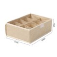 thumbnail image 3 of GFHFHITJ Drawer Storage Organizer For Clothes & Underwear -Fabric Divider Baskets For Closet, Dresser, Makeup, Bathroom - Organize Socks, Bra, Tie, Diapers, Blankets, 3 of 6