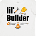 thumbnail image 4 of Inktastic Lil Builder- Future Construction Worker Boys or Girls Toddler T-Shirt, 4 of 5