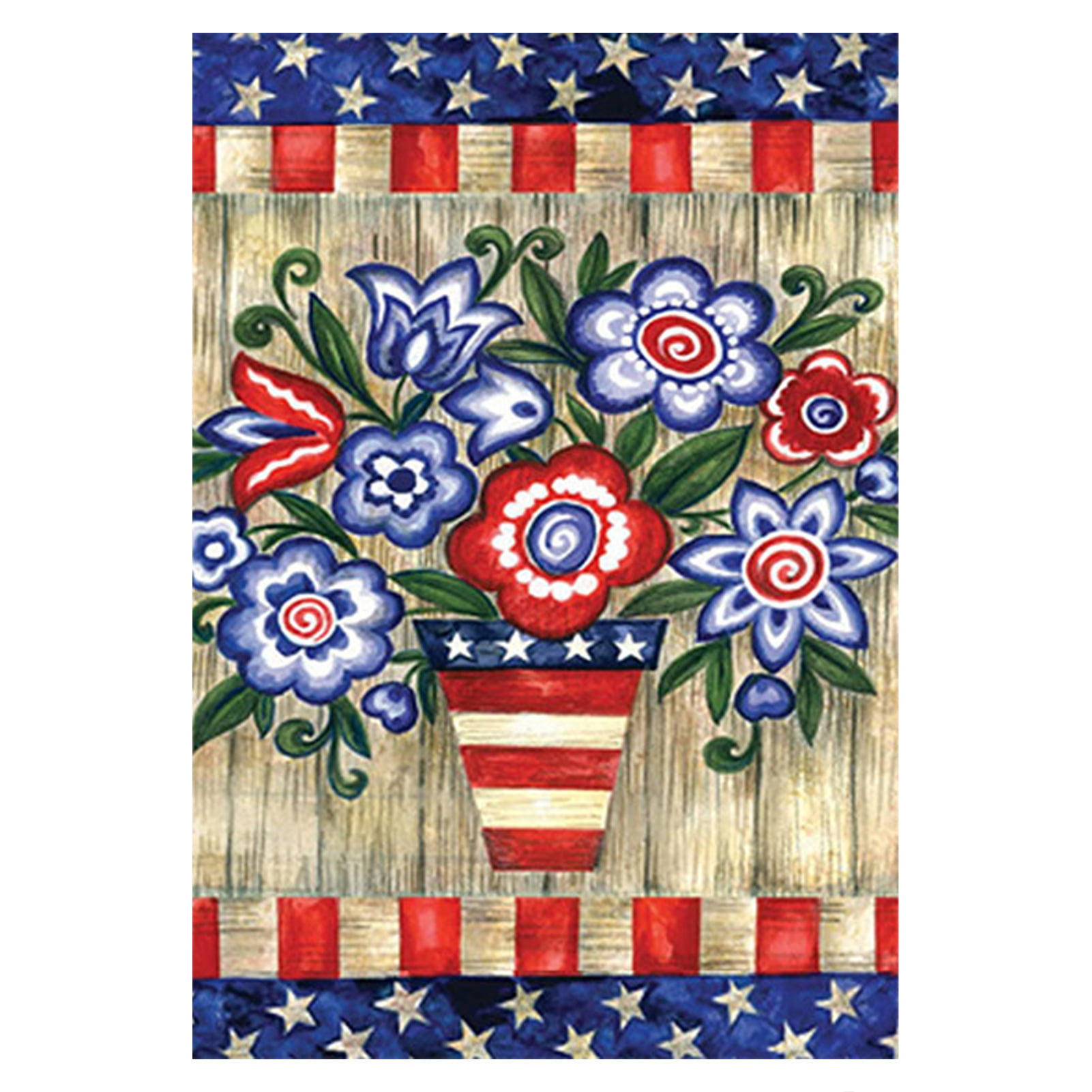 Details about   12x18" American Garden Flag Yard Banner Outdoor Decor Decoration Double-sided 