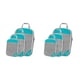 thumbnail image 3 of Billuyoard Compression Packing Cubes Lightweight Accessing Items Easily Breathable Azul cielo 3 piezas 2piezas, 3 of 4