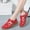 Red, variant on Kiplyki New Arrivals Summer Ladies Sandals Hollow Hole Women's Breathable Casual Shoes